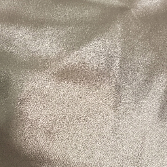 BIRDY GREYJESSE DRESS SHINY SATIN TAUPE DRESS/ SIZE  M. - Picture 14 of 14